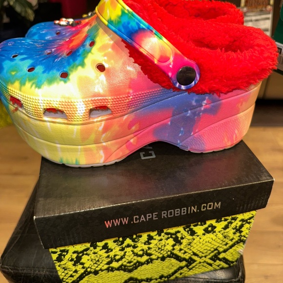 Cape Robbin Multi-Color Clogs with Cartoon Charms - Picture 4 of 9